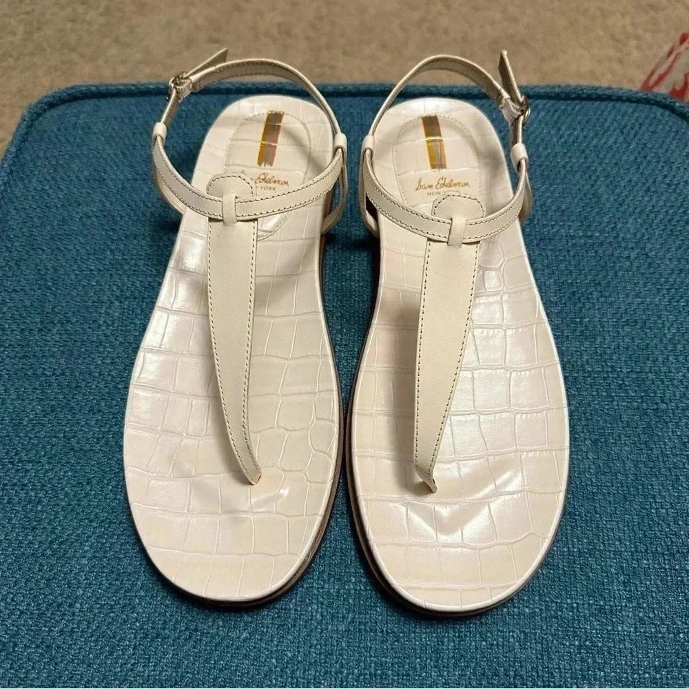 NEW without box Sam Edelman Cream Sandals